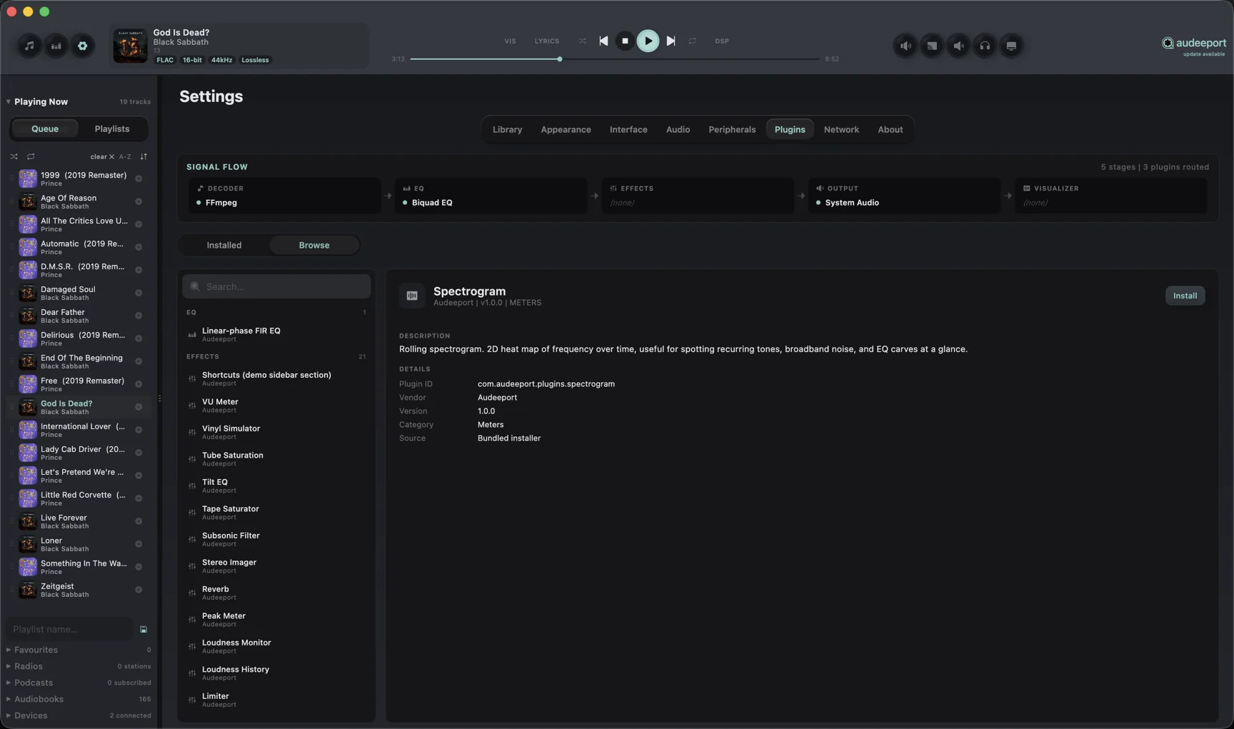 Plugin marketplace Browse tab